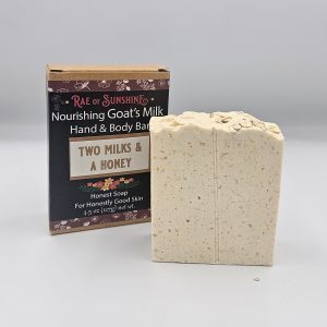 Two Milks and Honey Soap | Organic Oat & Goat Milk Handmade Soap